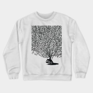 Black Sea Fan Coral Crewneck Sweatshirt